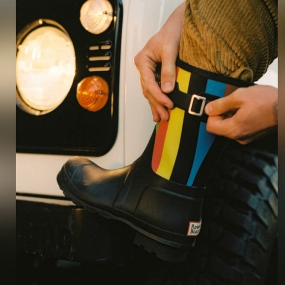 Rowing Blazers x Hunter Men’s Original Short Rain Boot - Picture 10 of 15